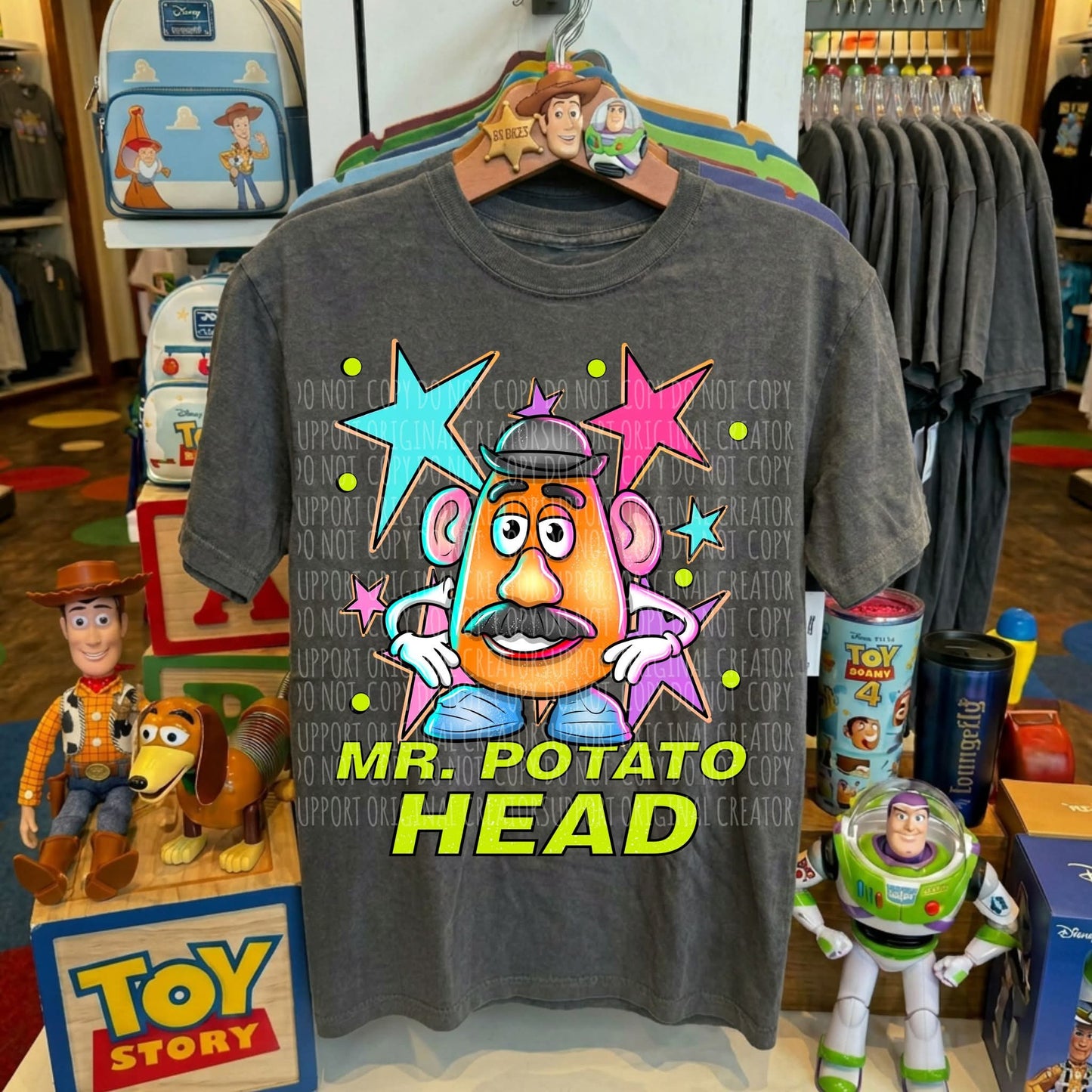Potato TS COLORFUL - DTF TRANSFER (SSDa)