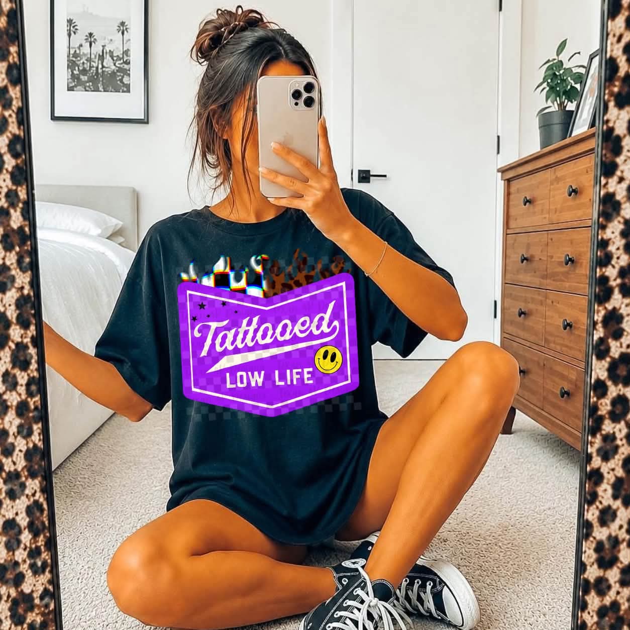 Tattooed low life - DTF TRANSFER (T4KD)