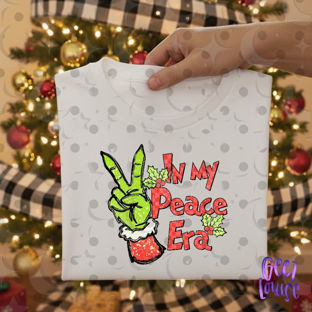 Grouch in my peace era - DTF TRANSFER (GLD)