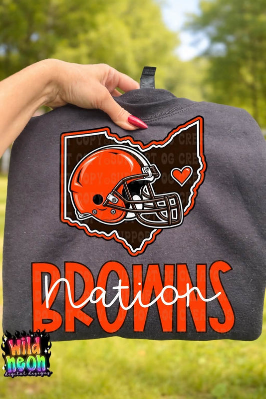 BROWNS Nation - DTF TRANSFER (WNDD)