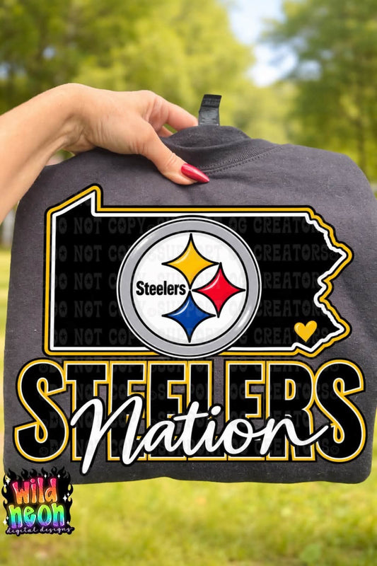 STEELERS Nation - DTF TRANSFER (WNDD)
