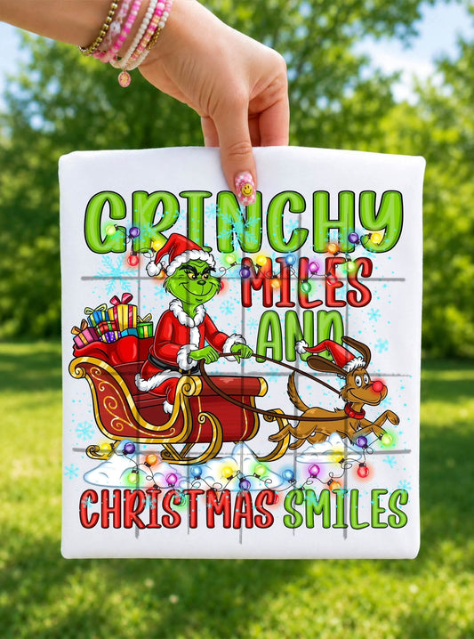 Grouch Christmas Smiles - DTF TRANSFER (TDC)