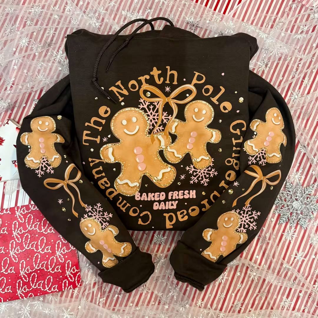 The North Pole Gingerbread Company - DTF TRANSFER (CSC)