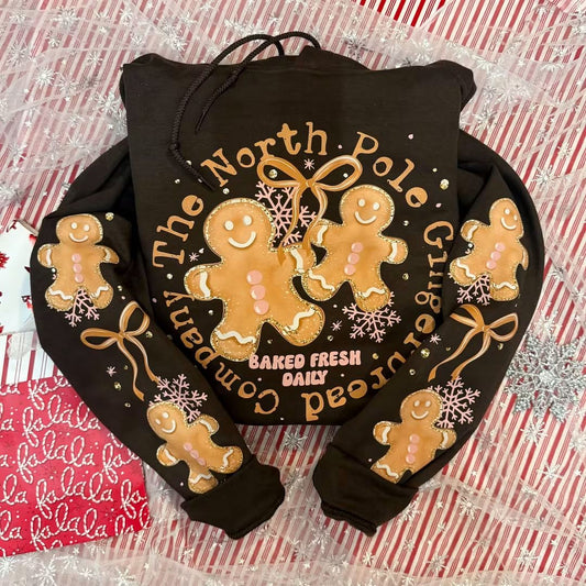 The North Pole Gingerbread Company - DTF TRANSFER (CSC)