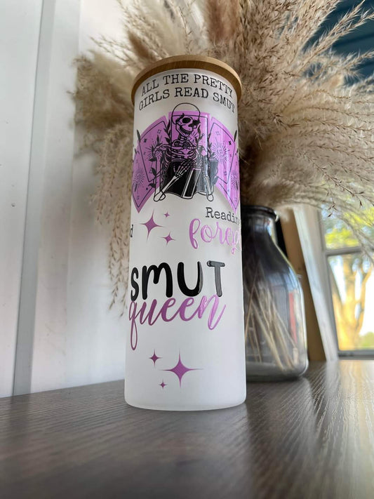 Smut Queen ; UV DTF WRAP 20-25OZ LIBBEY TUMBLER