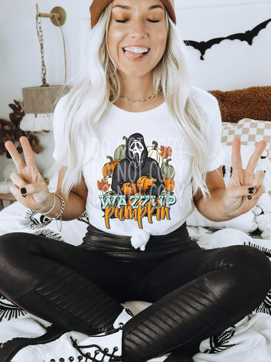 Wazzup Pumpkin - DTF TRANSFER ONLY