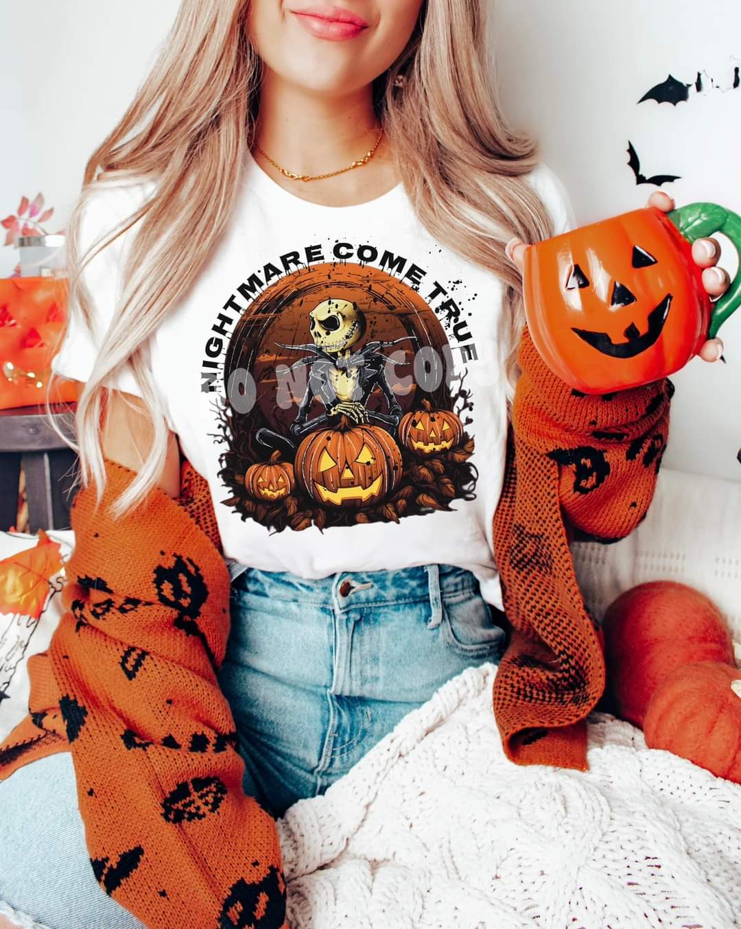 Nightmare Come True ORANGE - DTF TRANSFER ONLY (RTD)