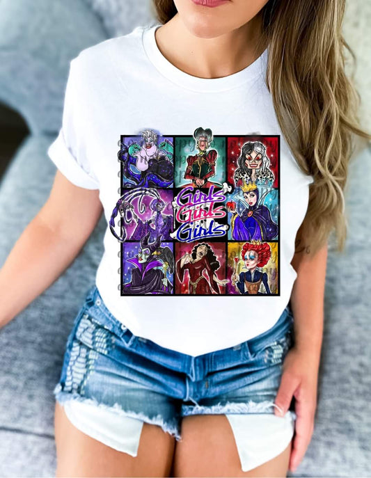 ROCK VILLAIN DROP #05 - DTF TRANSFER ONLY