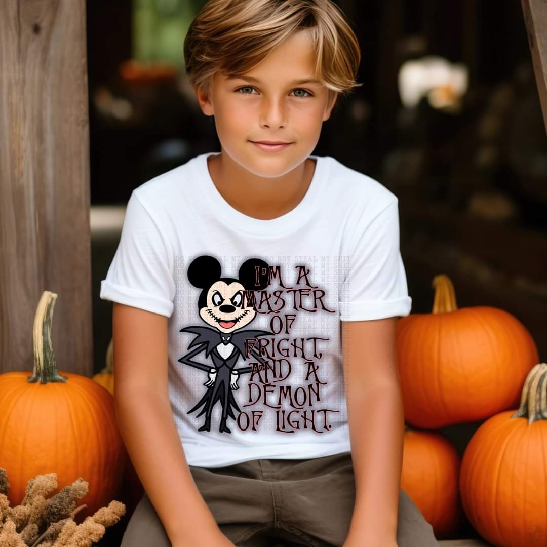 Master of fright - DTF TRANSFER ONLY DHALLOWEEN