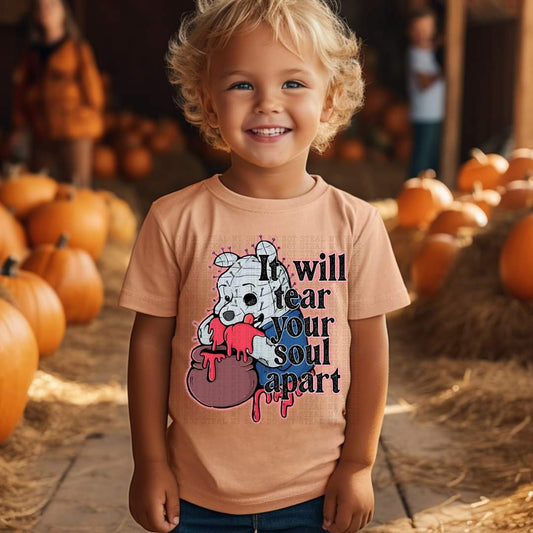 Tear your soul apart - DTF TRANSFER ONLY DHALLOWEEN