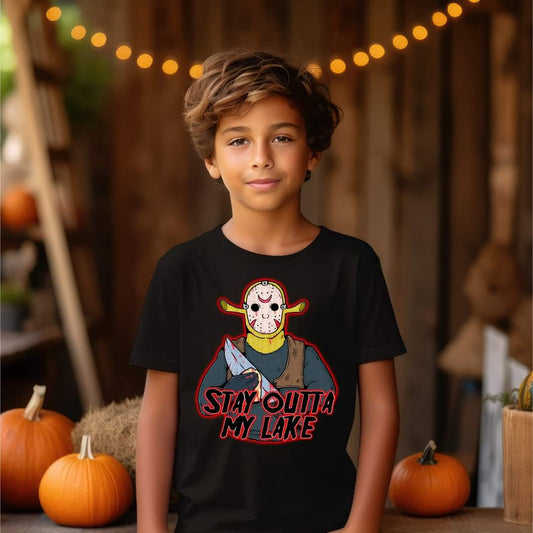 Stay outta my lake - DTF TRANSFER ONLY DHALLOWEEN