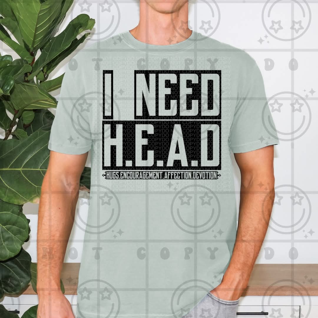 I need Hugs, Encouragement, Affection, Devotion-DTF TRANSFER (HWD/F25)