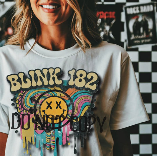 B182-DTF TRANSFER (RTD rock band)