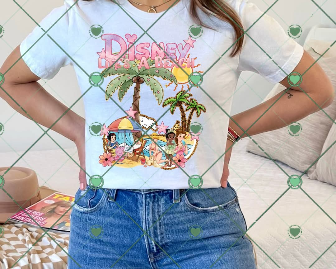 Life's a beach-DTF TRANSFER (BYD)