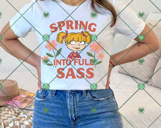 Spring into full sass-DTF TRANSFER (BYD)
