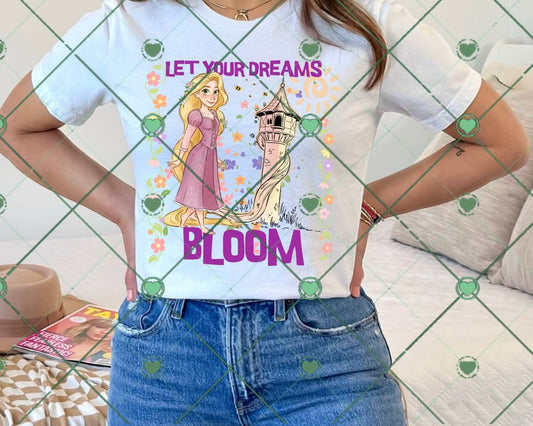 Let your dreams bloom-DTF TRANSFER (BYD)