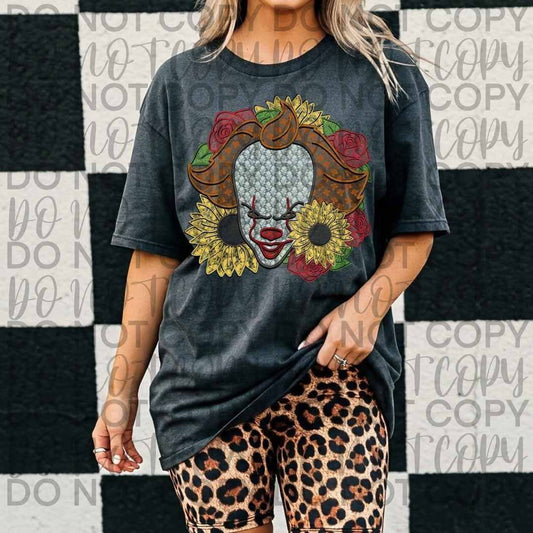PW 🤡🌺 Faux Lace- DTF TRANSFER (SSDa)