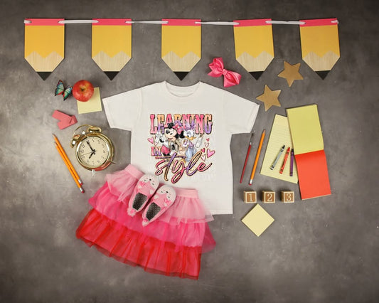 Learning in style - DTF TRANSFER (RHD×SSDD Once Upon A Classroom)