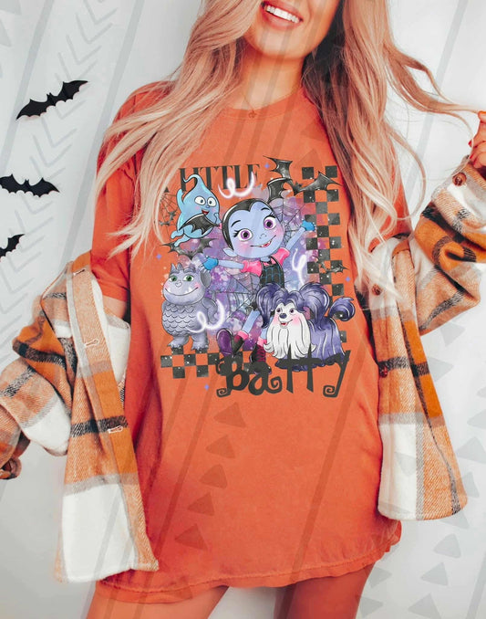 Little batty- DTF TRANSFER (Spooky & Sparkly Collab)