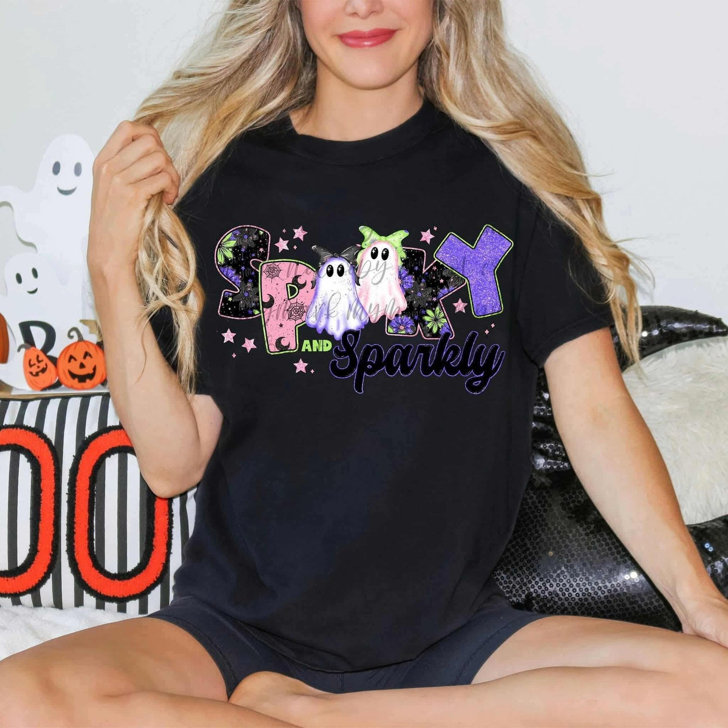 Spooky & Sparkly- DTF TRANSFER (Spooky & Sparkly Collab)