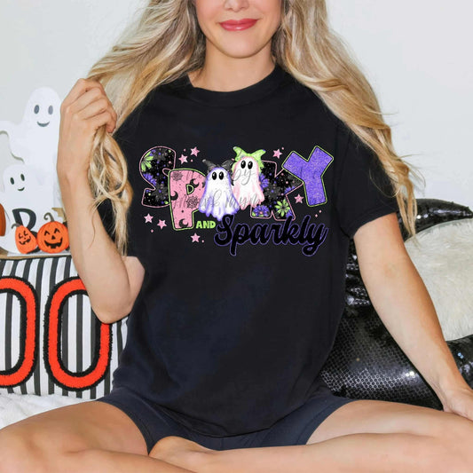 Spooky & Sparkly- DTF TRANSFER (Spooky & Sparkly Collab)