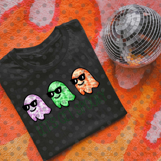 Cool 👻 - DTF TRANSFER (Spooky & Sparkly Collab)