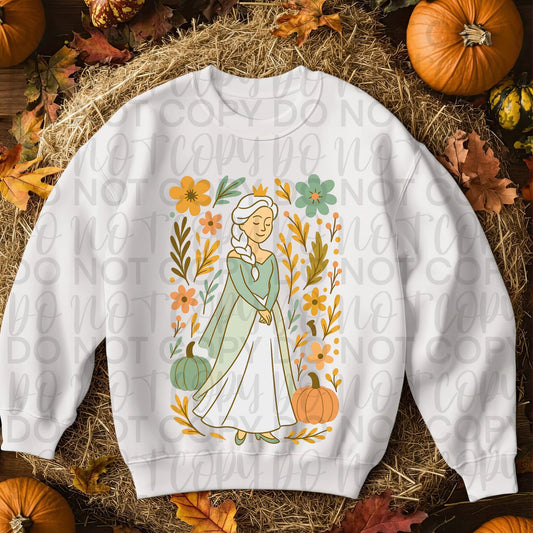 Snow Queen Fall Collage - DTF TRANSFER (SSDa AUG25)