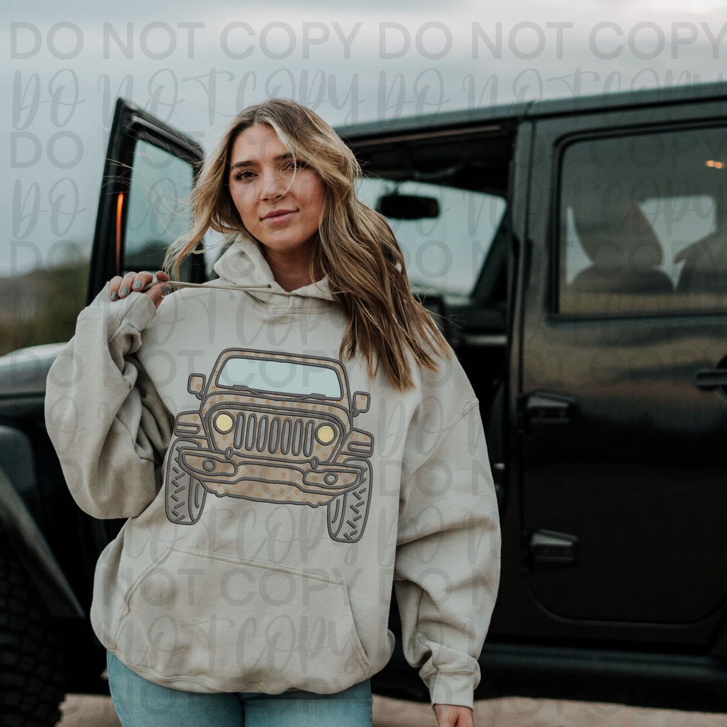 Desert Faux Lace J🛻- DTF TRANSFER (SSDa AUG25)