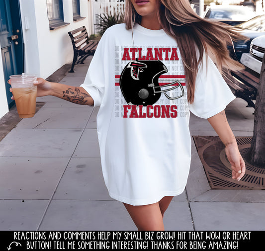 Falcons football lines - DTF (CCDD)