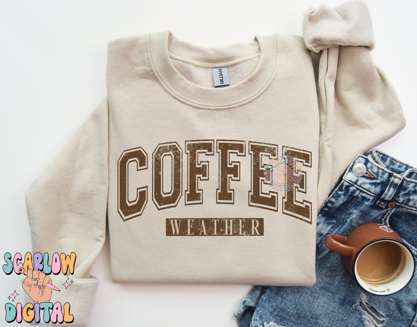 Coffee weather brown - DTF TRANSFER (Scarlow N24)