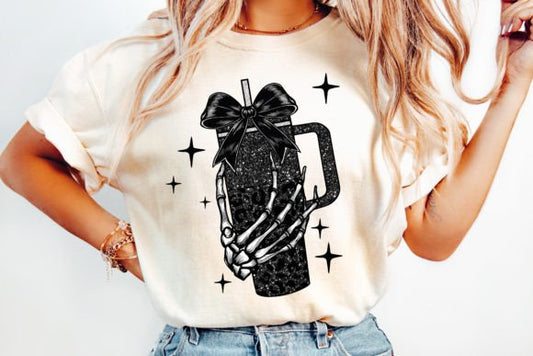 Skellie tumbler - DTF TRANSFER (CFD)