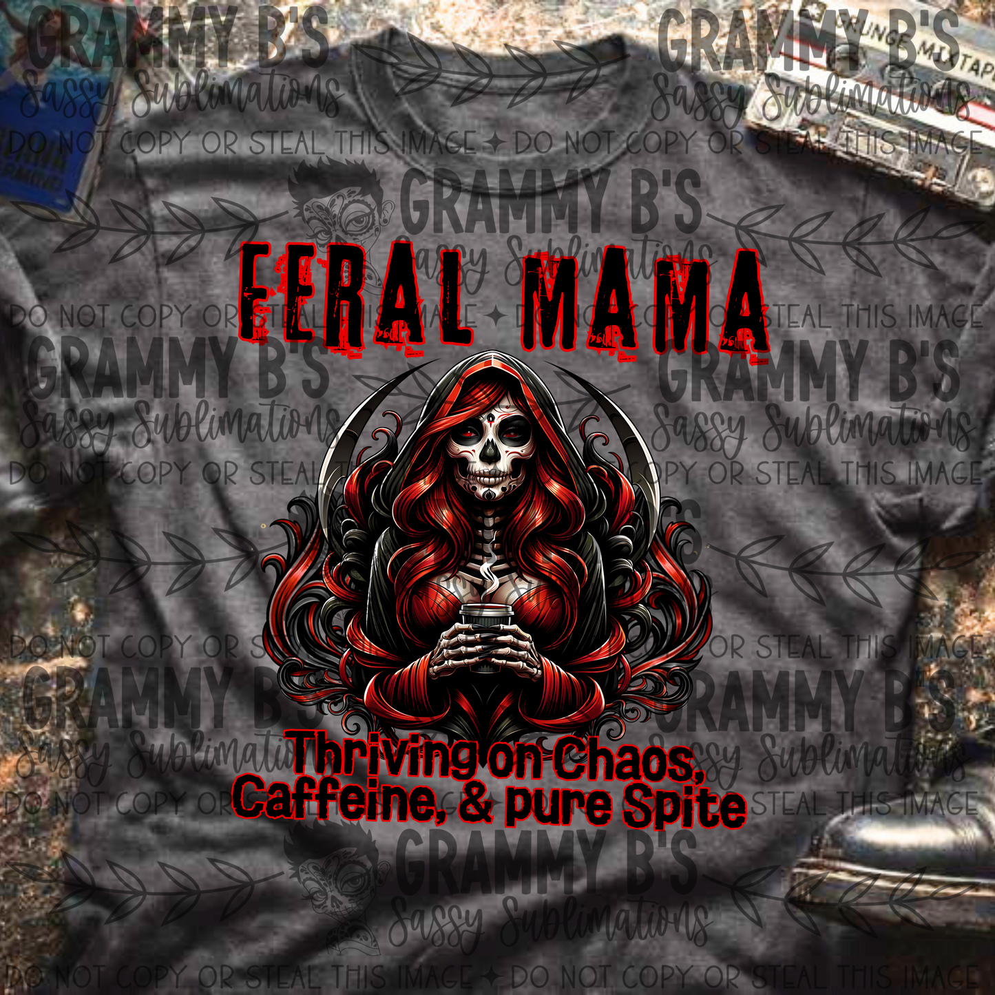 Feral Mama-DTF TRANSFER (RIOTMAMA)