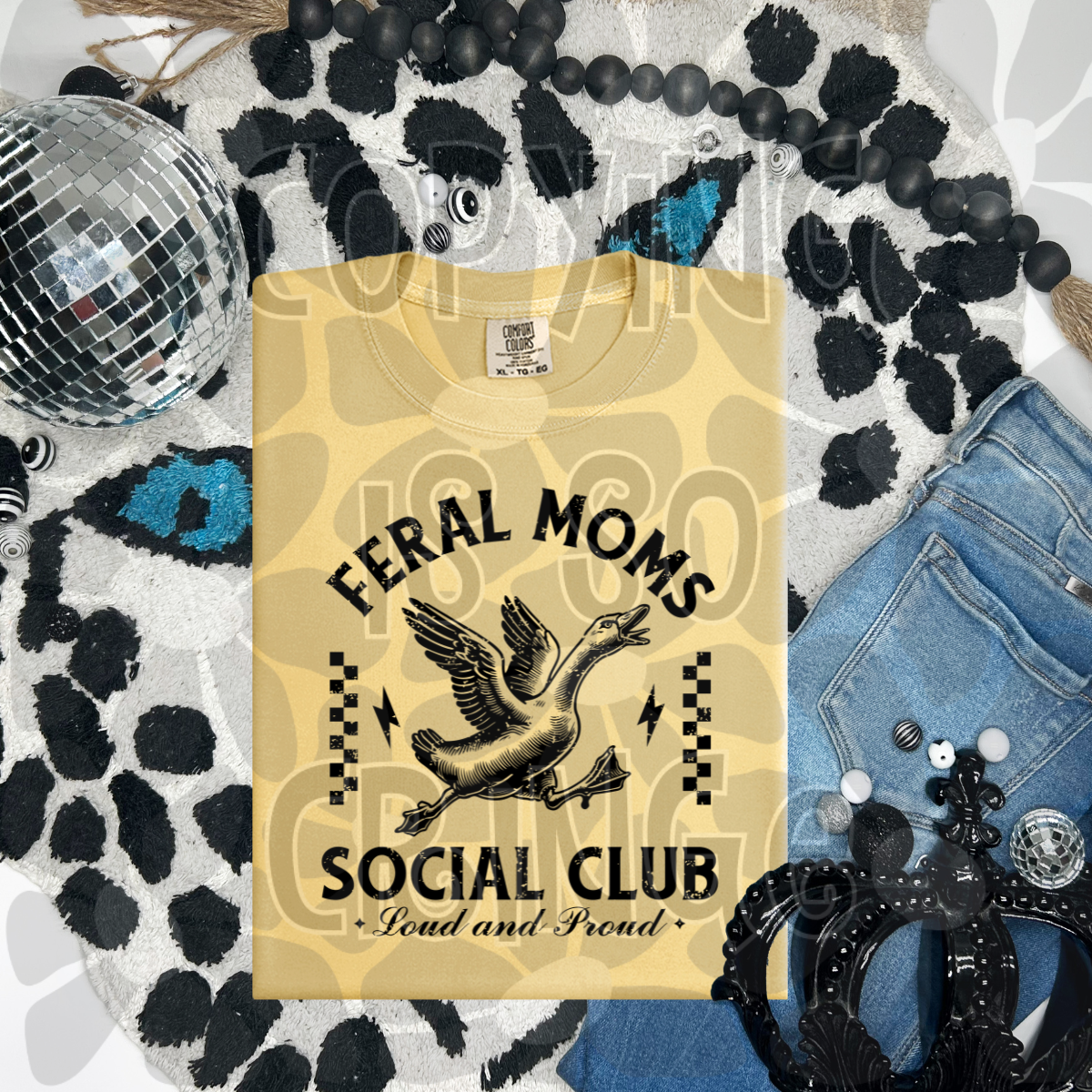 Feral moms-DTF TRANSFER (CFD)