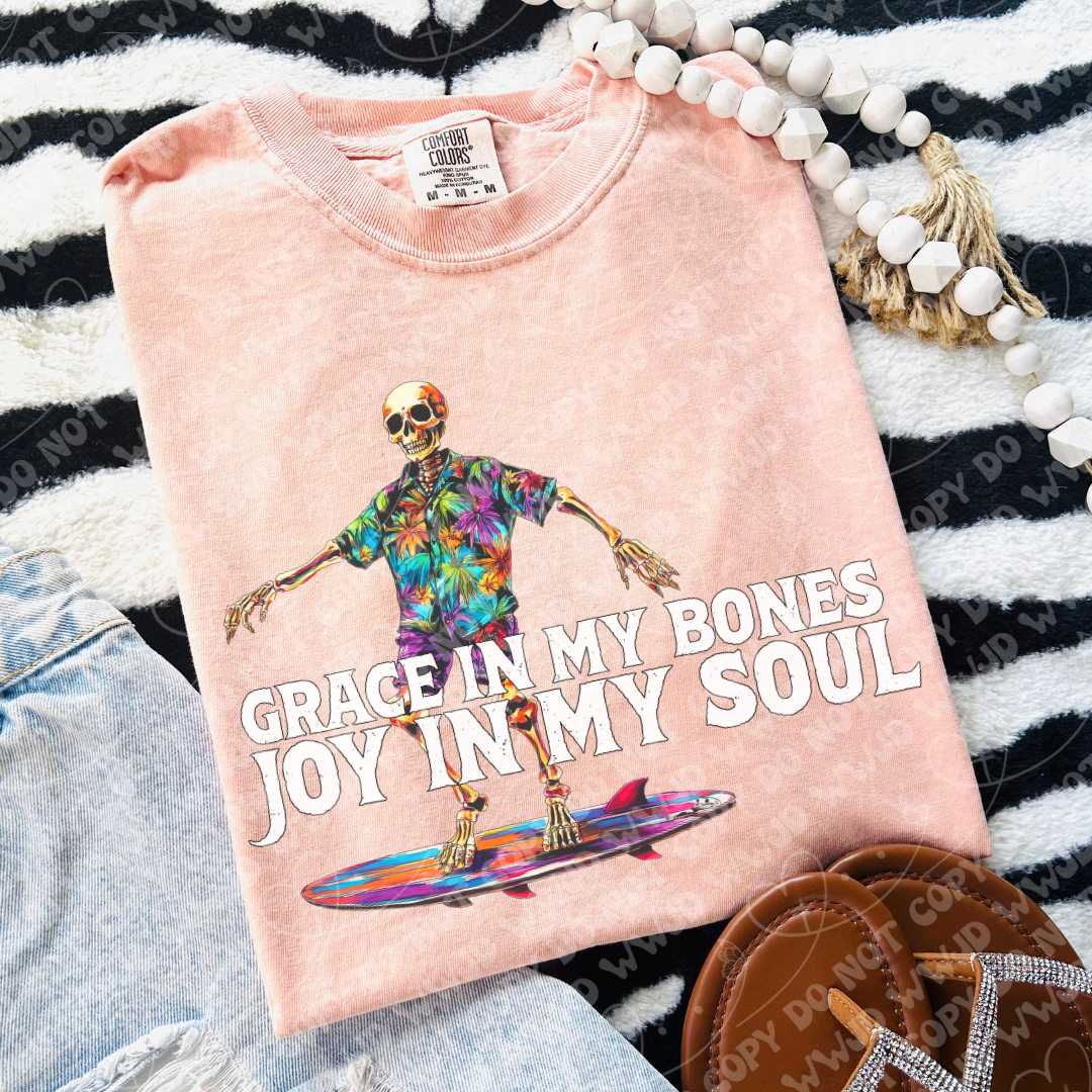 Grace in my bones skellie white (All things WEEN collab)