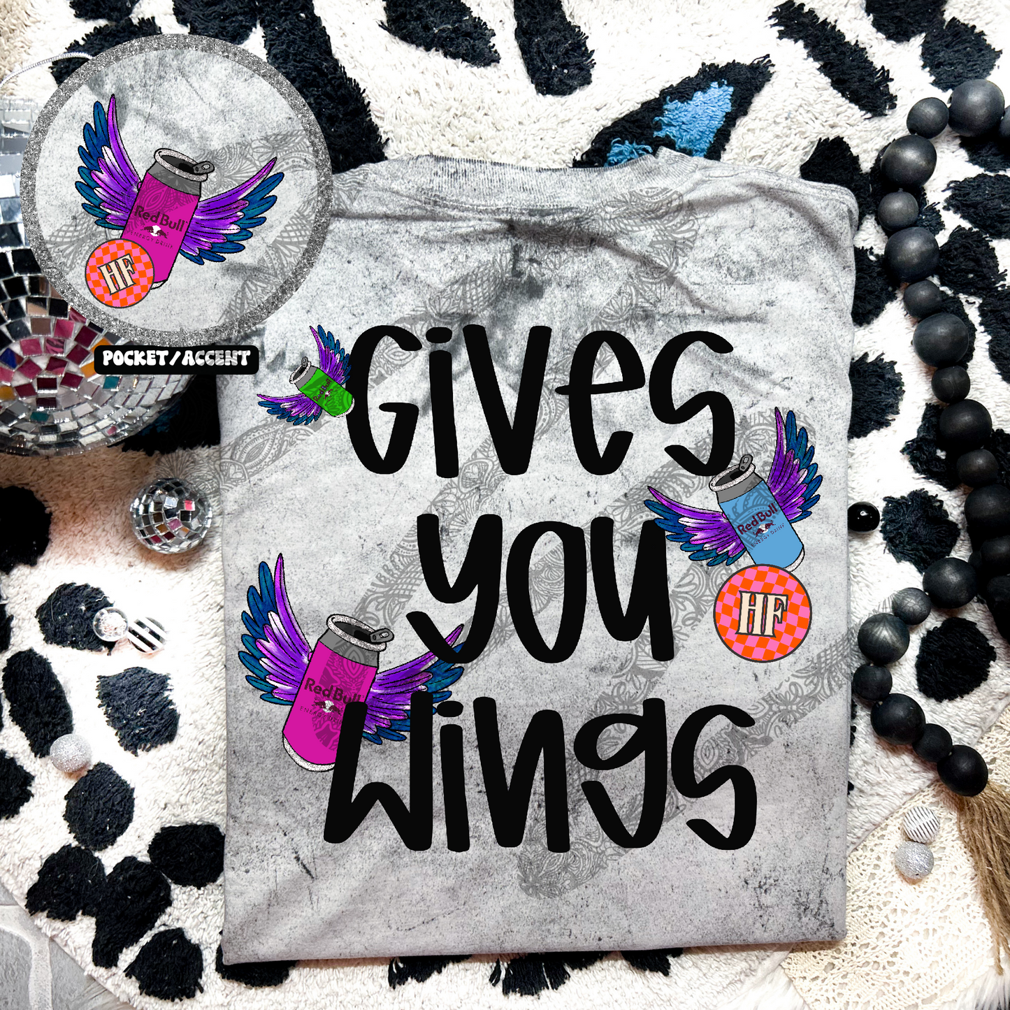 RB wings - DTF TRANSFER (Energy drink Collab HFS/WFD)