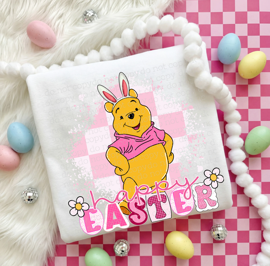 Happy Easter Hunnybear-DTF TRANSFER (PEEPSHOW)