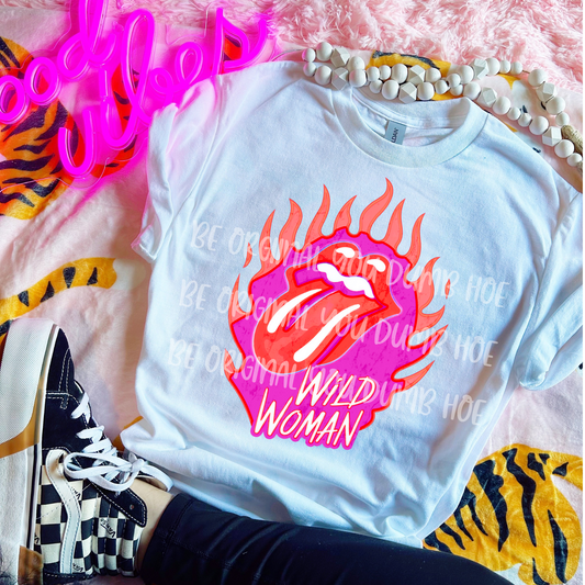 Wild woman - DTF TRANSFER (Get Wild Collab)