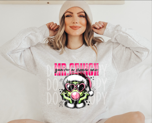 Grouch bubblegum - DTF TRANSFER (TED)