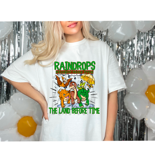 Raindrops land before time - DTF TRANSFER (FDC/DFDC spring easter Collab)