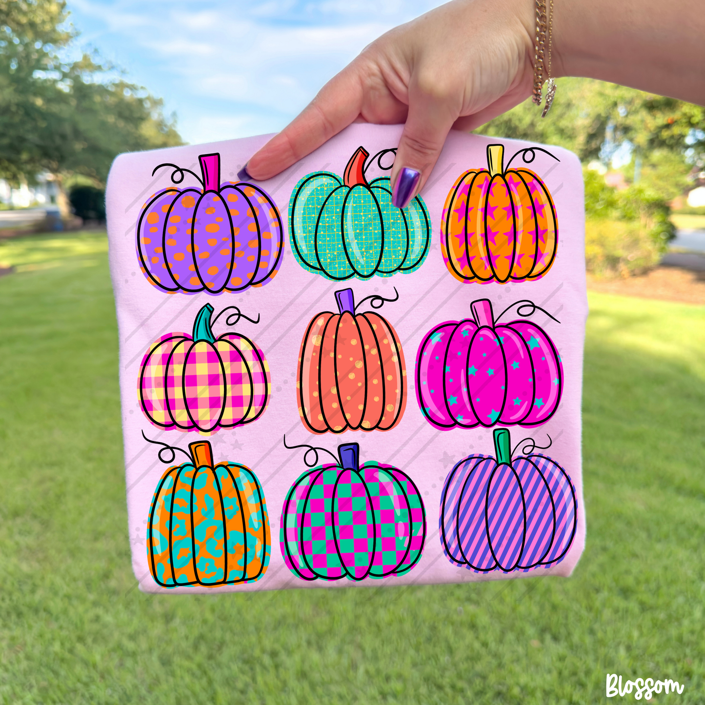 Preppy pumpkins - DTF TRANSFER (CNC)
