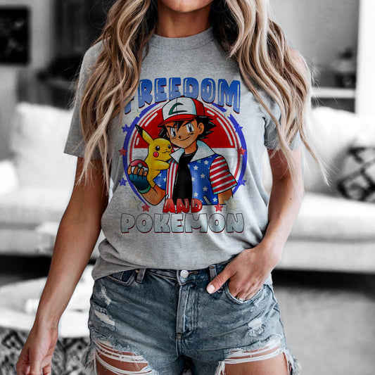 Freedom poke - DTF TRANSFER (Blast from the past Collab)