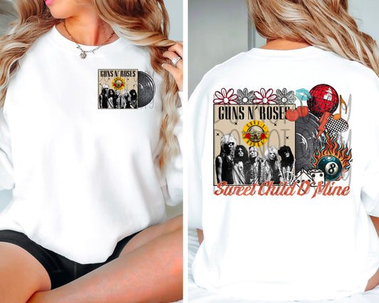 GNR - DTF TRANSFER (Bands singers Collab FDC/BYDD)