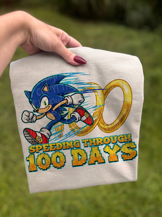 Speeding - DTF TRANSFER (100 days of growth school edition collab)