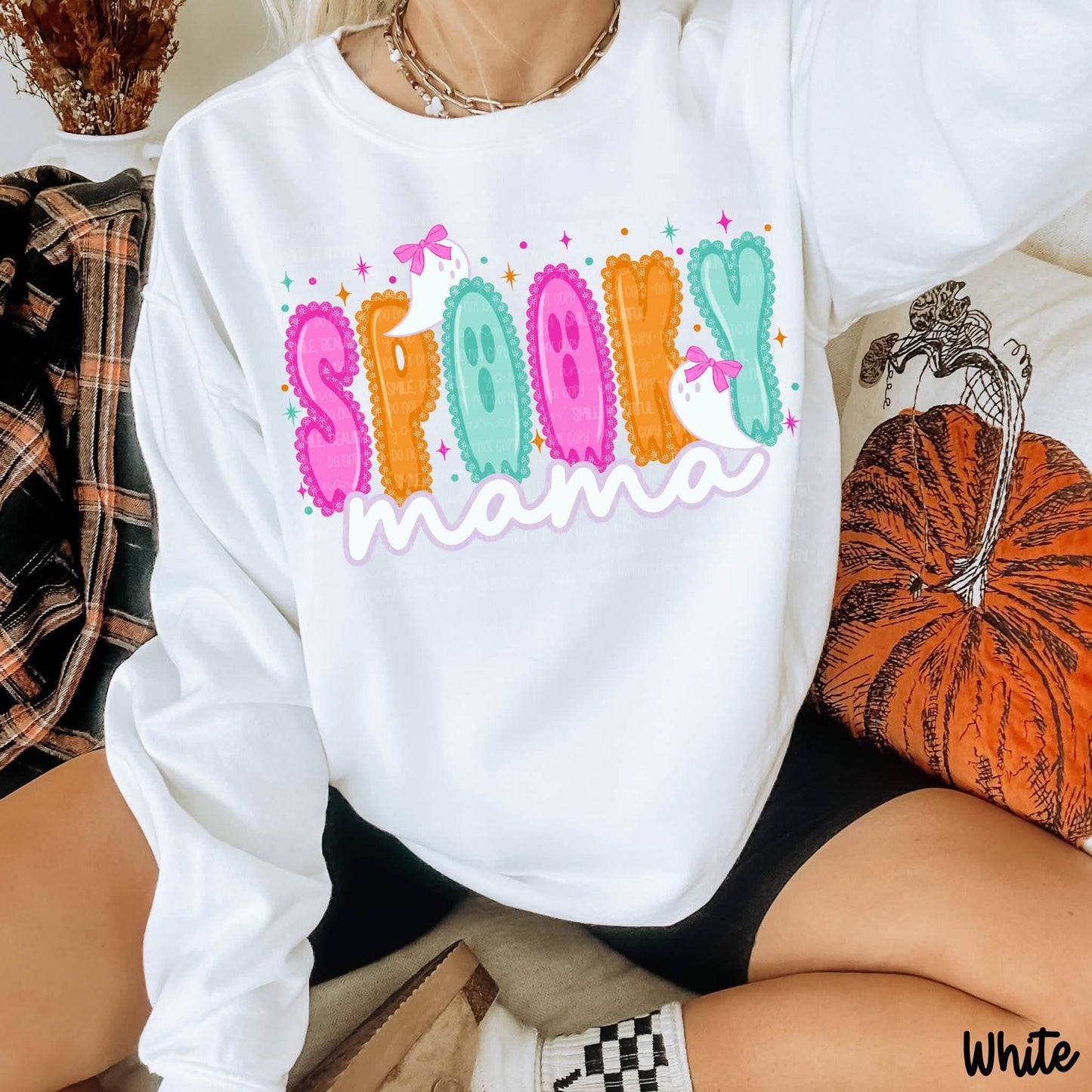 Spooky Mama - DTF TRANSFER (CNC)