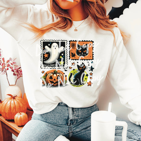 Halloween postage stamps 2 (All things WEEN collab)