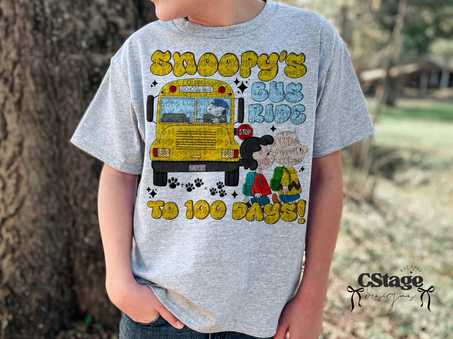 Bus ride - DTF TRANSFER (100 days of growth school edition collab)