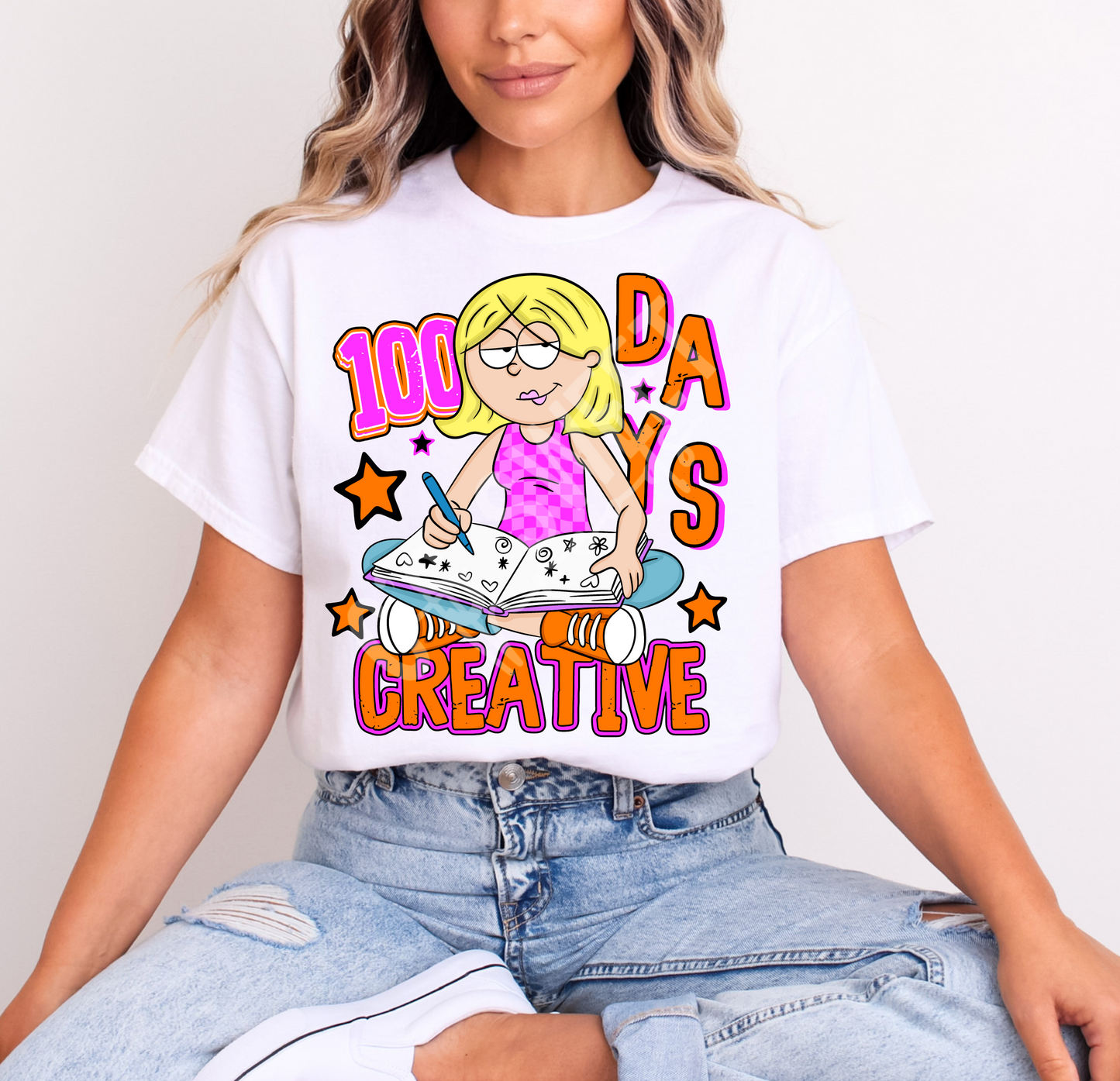 Creative - DTF TRANSFER (100 days of growth school edition collab)