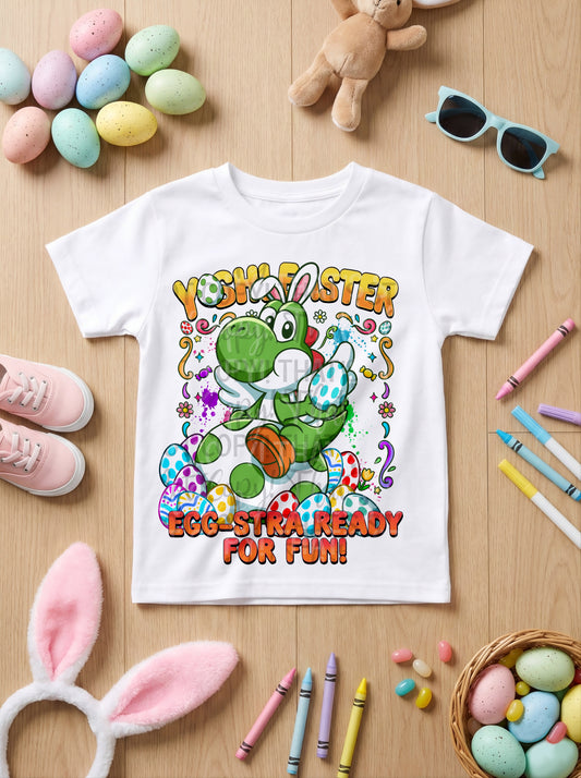 Yoshi - DTF TRANSFER (Eggstravaganza multi designer collab)