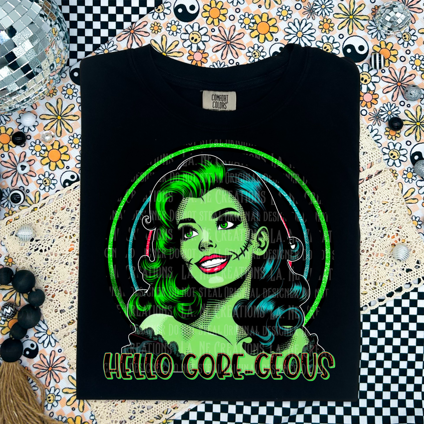 Hello Gorgeous - DTF TRANSFER (LCD)