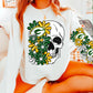 Skellie Packers - DTF TRANSFER (floral letters & skellies & sleeves MMD)